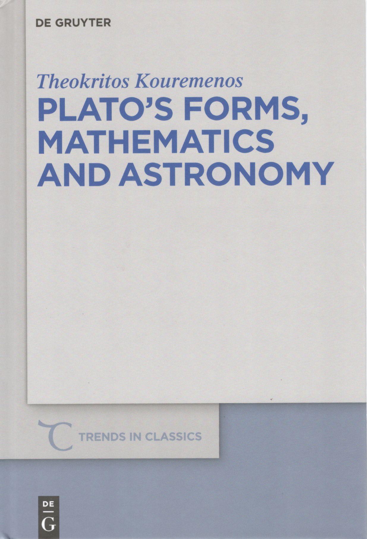 PLATO'S FORMS, MATHEMATICS AND ASTRONOMY