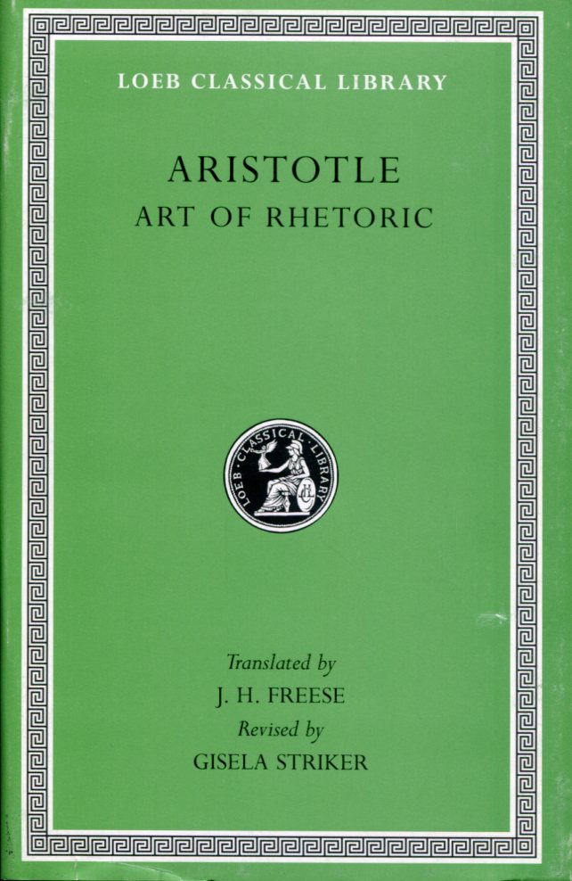 ARISTOTLE ART OF RHETORIC