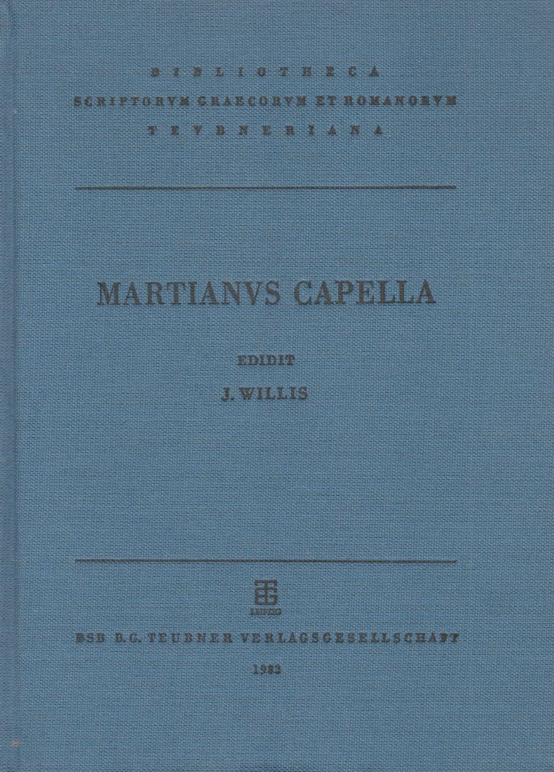 MARTIANUS CAPELLA