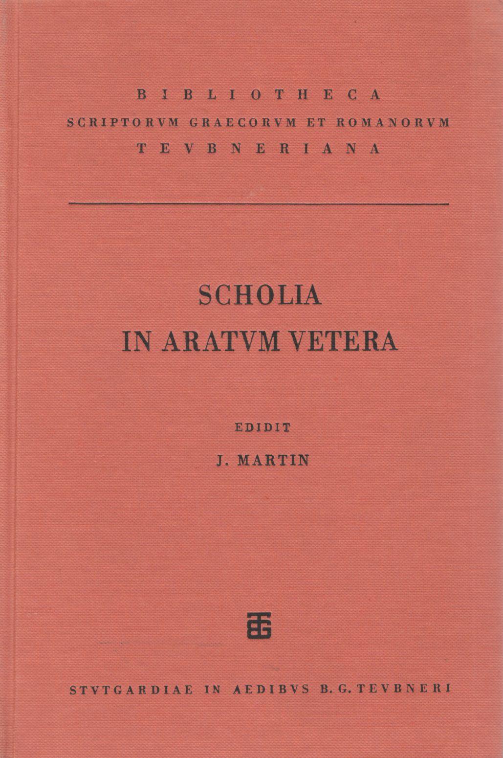 SCHOLIA IN ARATUM VETERA