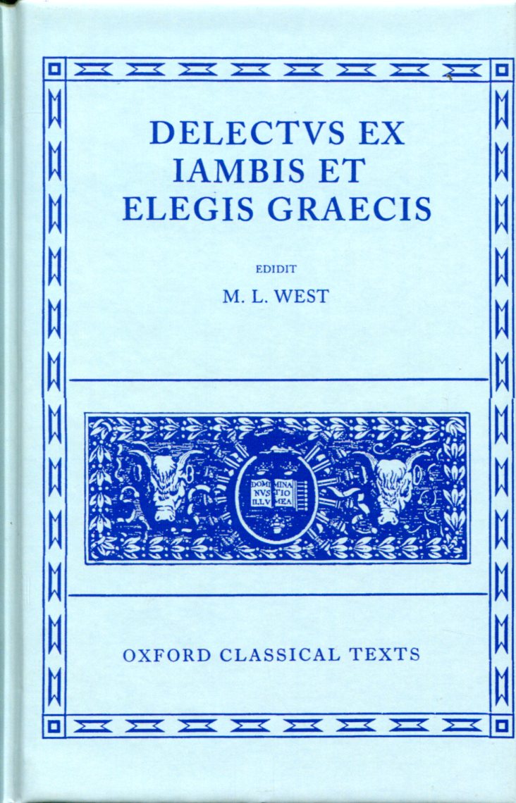 DELECTUS EX IAMBIS ET ELEGIS GRAECIS