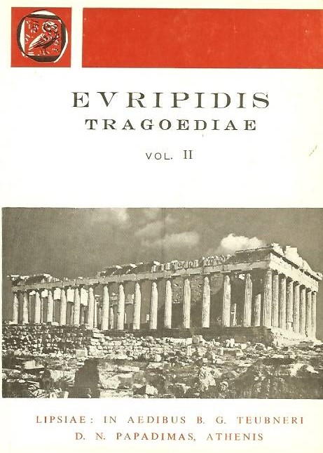 EVRIPIDIS, TRAGOEDIAE, VOL. II (ΕΥΡΙΠΙΔΟΥ, ΤΡΑΓΩΔΙΑΙ, Τ. Β