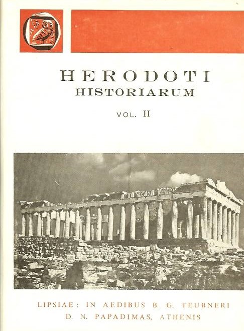 HERODOTI HISTORIARUM, VOL. II (ΗΡΟΔΟΤΟΥ, ΙΣΤΟΡΙΑΙ, Τ. Β